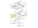 Forro Carpet Assoalho Land Rover Defender D300 2023 Dian Dir - Imagem 2