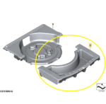 Forro Moldura Estepe Bmw 320i G20 2020 2021 2022 2023 2024 - Imagem 2