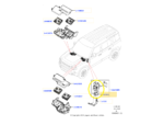 Modulo Caixa Fusivel Land Rover Defender D300 3.0 2023 2024 - Imagem 2