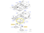 Forro Carpet Assoalho Land Rover Defender D300 2023 Dian Esq - Imagem 2