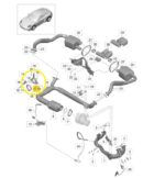 Suporte Escapamento Porsche 718 Cayman S 2018 2019 a 2023 - Imagem 2