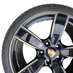 Roda Aro 20 Tala 10,5 Porsche 718 Cayman S 2018 a 2023 Tras - Imagem 2