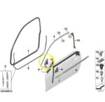 Moldura Tweeter Arco Porta Bmw M2 Coupe G87 2023 a 2025 Esq - Imagem 2