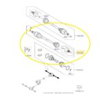 Semi Eixo Homocinetica Land Rover Defender D300 24 Tras Esq - Imagem 3