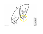 Soleira Porta Bmw 320i F30 N20 2013 a 2018 Traseira Direita - Imagem 2