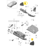 Acabamento Tampa Painel Porsche 718 Cayman S 2018 2023 Dir - Imagem 2