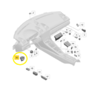 Botao Freio Mao Porsche 718 Cayman S 2018 2019 2020 a 2023 - Imagem 2