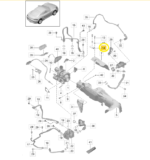 Suporte Defletor Termico Motor Porsche 718 Cayman S 2018 23 - Imagem 2