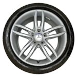 Roda Aro 17 Tala 8,5 Mercedes Benz C250 2012 2013 a 2014 Oem