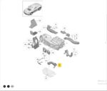 Duto Saida Ar Inferior Painel Porsche 718 Cayman 18 a 23 Esq - Imagem 2