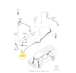 Mangueira Tubo Suspensao Ar Land Rover Defender D300 2023 24 - Imagem 3