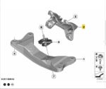 Suporte Travessa Caixa Cambio Bmw 320I F30 2.0 2013 A 2018 - Imagem 2