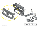 Duto Defletor ar Radiador Bmw M2 Coupe G87 2022 2023 a 2025 - Imagem 2