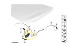 Fechadura Trava Capo Bmw 320i F30 2013 2014 a 2018 Direita - Imagem 2