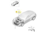 Suporte Bateria Porsche Porsche 718 Cayman S 2018 A 2023 Oem - Imagem 2