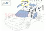 Borracha Vedaçao Porta Ferrari 458 Spider 2010 a 2014 Direit - Imagem 2