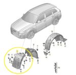 Parabarro Lameiro Diant Audi Q8 3.0 2020 2021 2022 Diant Esq - Imagem 2