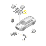 Capa Terminal Positivo Bateria Audi Q8 3.0 2020 2021 2022 - Imagem 2