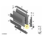 Radiador Auxiliar Agua Bmw M2 Coupe G87 2022 23 24 2025 Oem - Imagem 2