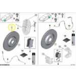 Disco Freio Bmw M2 Competition G87 2022 2025 Diant Esquerdo - Imagem 3