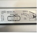 Conjunto Rack Teto Bicicleta Audi Q7 2016 17 A 2024 Original - Imagem 10