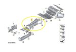 Defletor Termico Tunel Bmw M2 Coupe G87 2022 2023 2024 2025 - Imagem 2