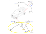 Sensor Freio Abs Land Rover Defender D300 2023 2024 Dianteir - Imagem 3