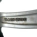 Roda Aro 17 Tala 8,5 Mercedes Benz C250 2012 2013 a 2014 Oem - Imagem 9