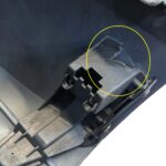 Spoiler Capa Parachoque Audi Q3 2.0 Tfsi 2015 2018 Traseiro - Imagem 3