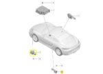 Sensor Impacto Airbag Porsche 718 Cayman S 2018 2019 a 2023 - Imagem 2