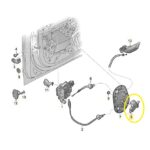 Atuador Motor Fechadura Porta Audi Q8 3.0 2020 2021 2022 Esq - Imagem 2