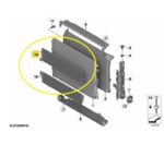 Grade Protetor Radiador Auxiliar Bmw M2 Coupe G87 2022 A 25 - Imagem 2