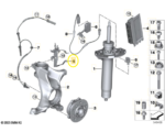Suporte Flexivel Freio Bmw M2 Competition G87 2022 A 25 Esq - Imagem 3