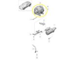 Alternador Bateria Porsche 718 Cayman S 2018 2019 a 2023 Oem - Imagem 2