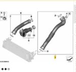 Tubo Mangueira Intercooler Bmw 320i 2.0 F30 2013 a 2018 - Imagem 2