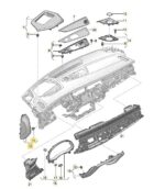 Acabamento Tampa Painel Audi Q8 3.0 2020 2021 2022 Direito - Imagem 2