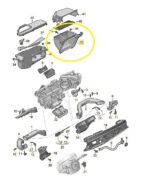 Duto Grelha Painel Corta Fogo Audi Q8 3.0 2020 2021 2022 Oem - Imagem 2