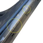 Spoiler Saia Lateral Porsche 718 Cayman S 2018 2023 Direito - Imagem 2