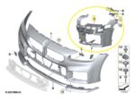 Suporte Guia Parachoque Bmw M2 Coupe G87 2022 a 2025 Esquerd - Imagem 2