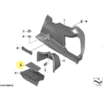 Tampa Ferramentas Porta Malas Bmw 320i F30 2013 A 2018 Oem - Imagem 2