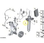 Amortecedor Bmw M2 Competition G87 2022 2025 Diant Direito - Imagem 3