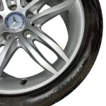 Roda Aro 17 Tala 8,5 Mercedes Benz C250 2012 2013 a 2014 Oem - Imagem 3