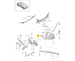 Suporte Reforço Motor Porsche 718 Cayman S 2018 2019 a 2023 - Imagem 2