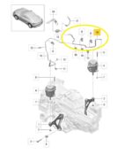 Tubo Mangueira Valvula Vacuo Porsche 718 Cayman S 2018 2023 - Imagem 2