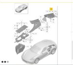 Acabamento Lateral Porta Malas Porsche 718 Cayman 18  23 Dir - Imagem 2