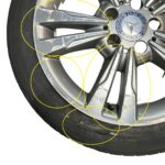 Roda Aro 17 Tala 8 Mercedes E250 E300 W212 2013 2014 a 2016 - Imagem 5