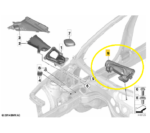 Acabamento Moldura Churrasqueira Bmw 320i F30 2013 a 2018 - Imagem 2