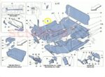 Carpet Assoalho Ferrari 458 Spider 2010 a 2014 Direito Oem - Imagem 2