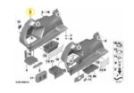 Forro Lateral Porta Malas Bmw 320i F30 2013 a 2018 Esquerdo - Imagem 2