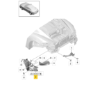 Suporte Lateral Parachoque Porsche 718 Cayman 2023 Tras Esq - Imagem 2